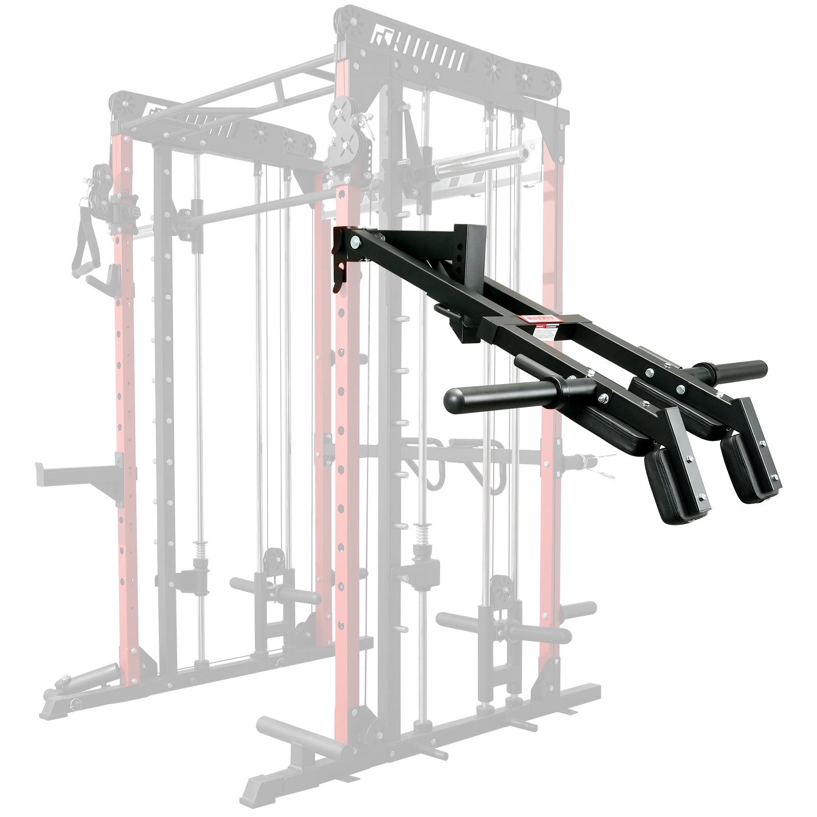 RitFit AT02A Hack Squat Rack Attachment for 2"X2", 2"X3", 3"X3" Rack