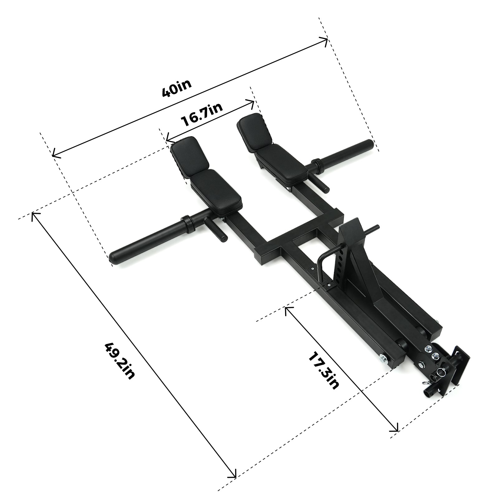 RitFit AT02A Hack Squat Rack Attachment for 2