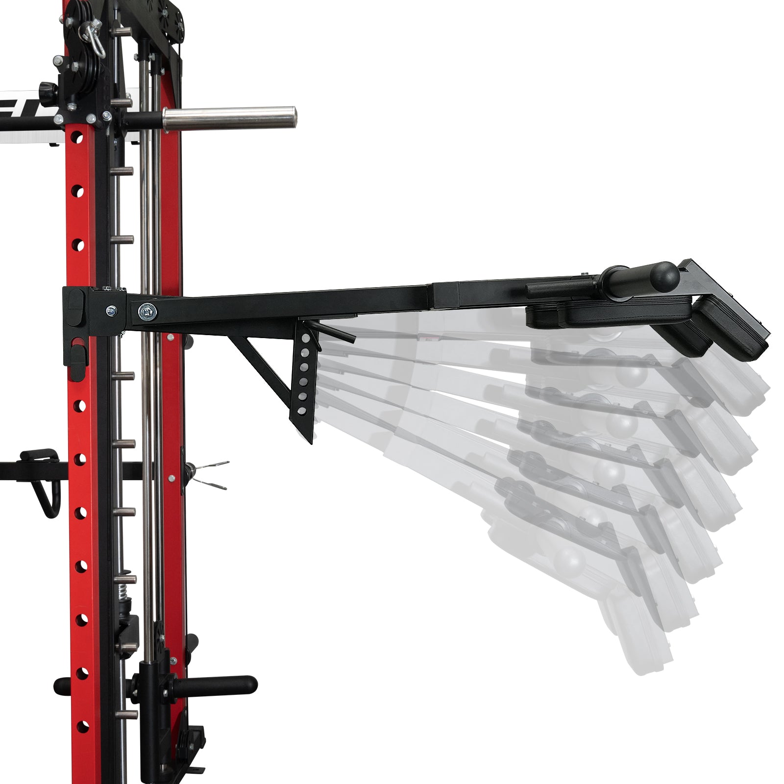 RitFit AT02A Hack Squat Rack Attachment for 2"X2", 2"X3", 3"X3" Rack