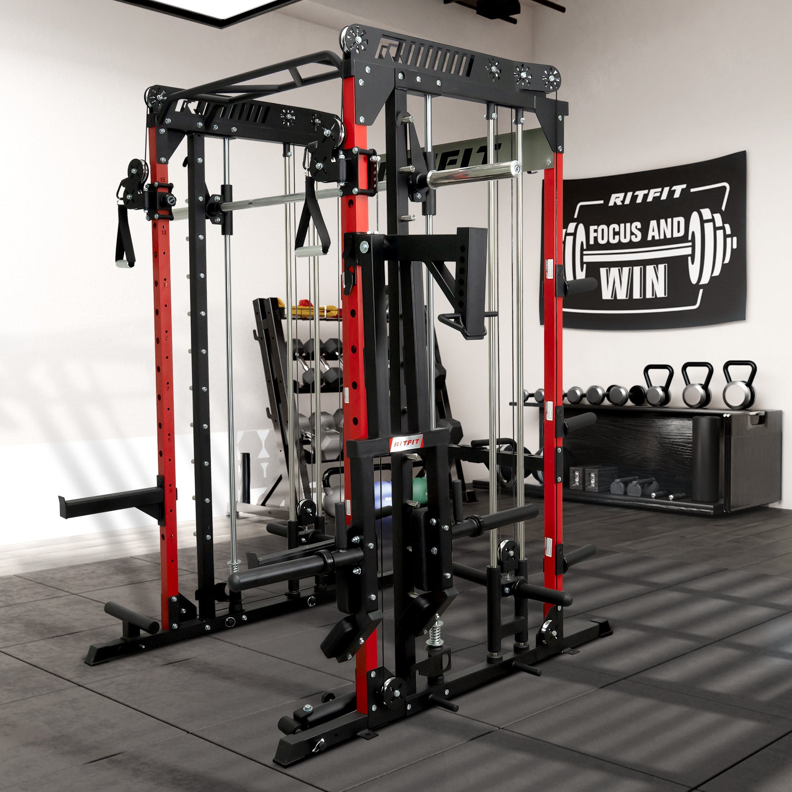 RitFit AT02A Hack Squat Rack Attachment for 2