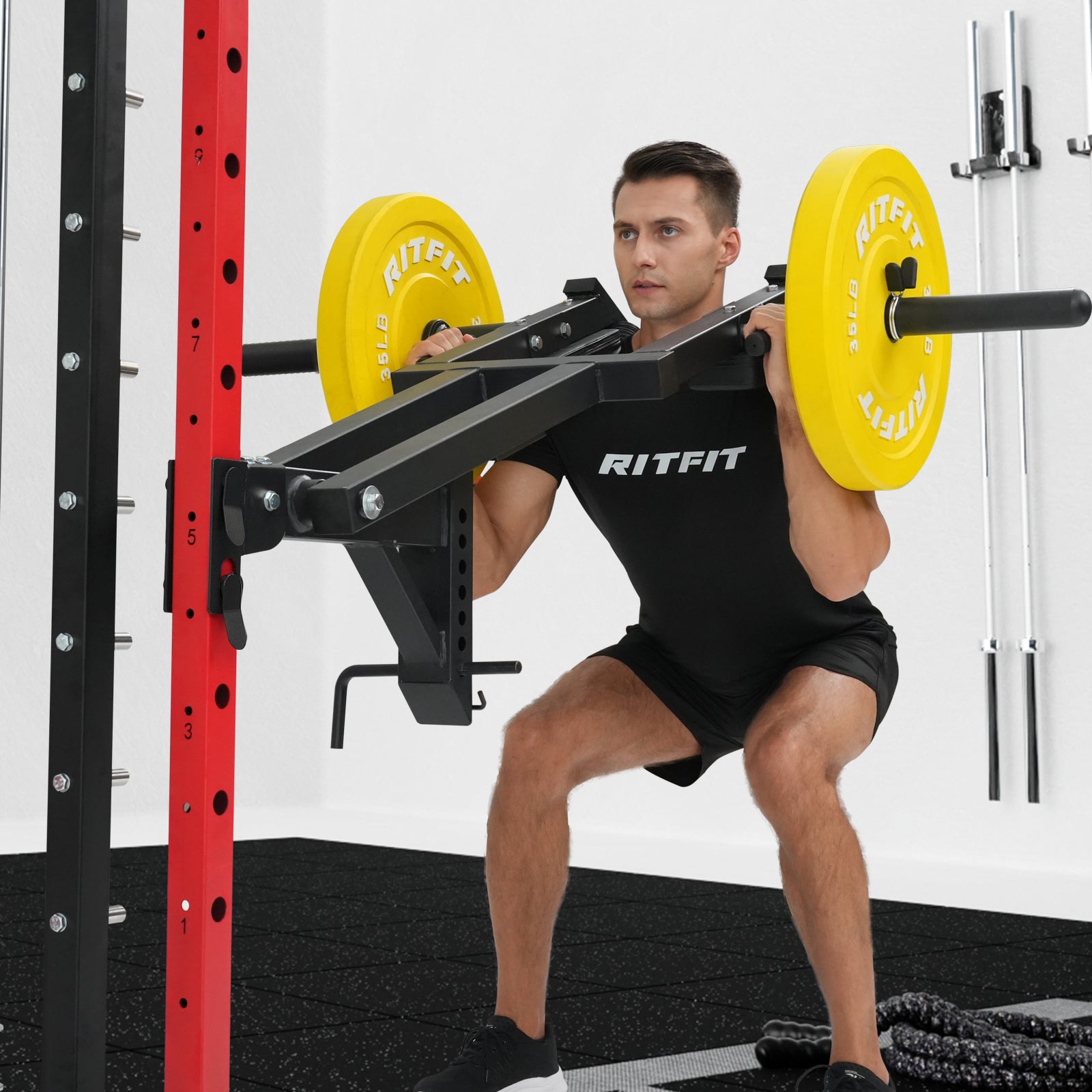 RitFit AT02A Hack Squat Rack Attachment for 2