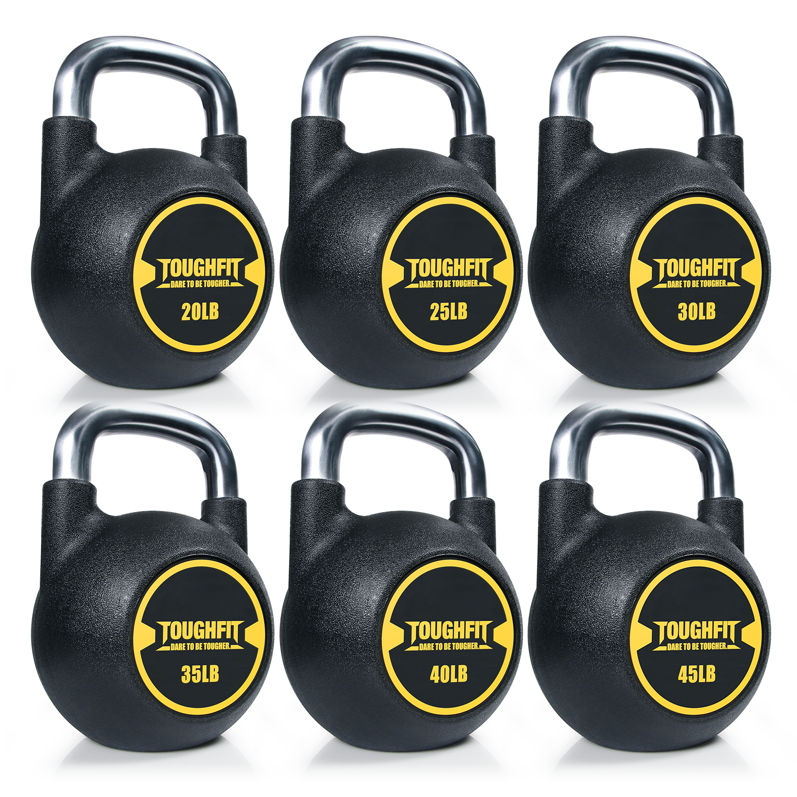 ToughFit PU Coated Kettlebell Sets - RitFit