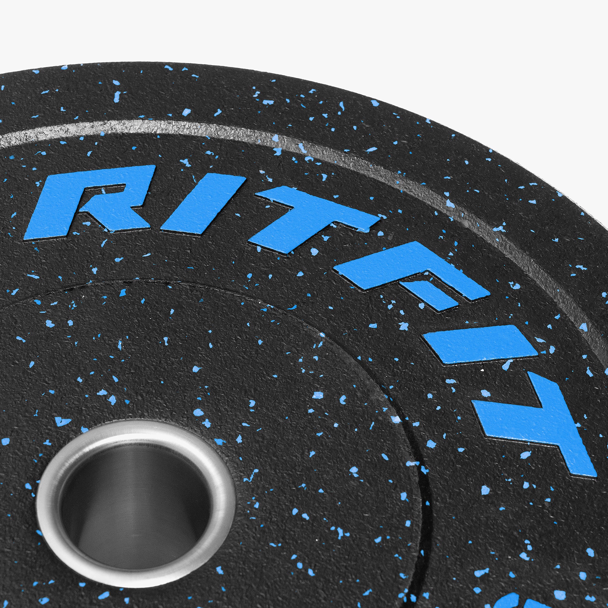 RitFit Fleck Bumper Plates 2-Inch Olympic Rubber Weight Plates - RitFit