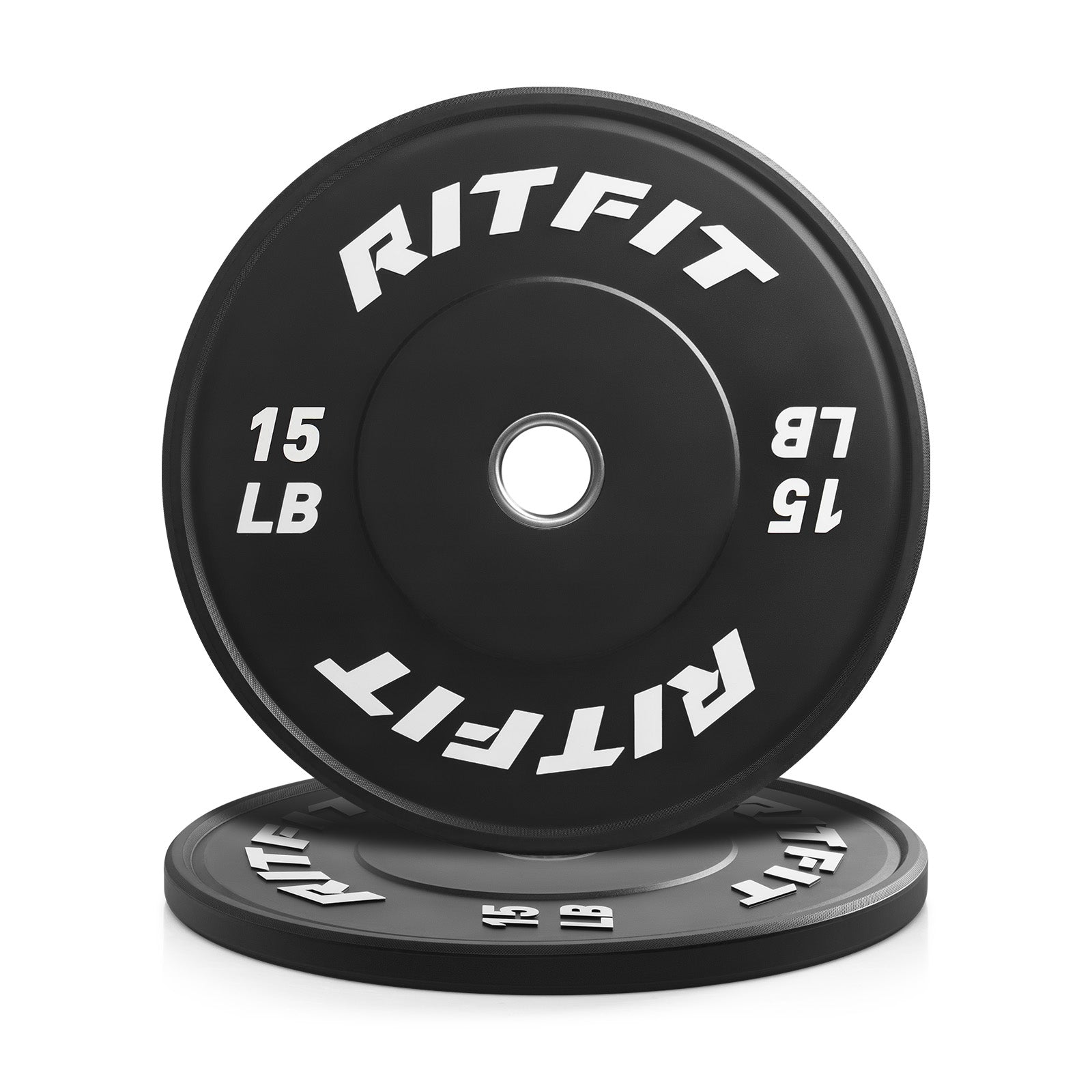 RitFit High-Grade Color Bumper Plates Olympic 2-Inch Rubber