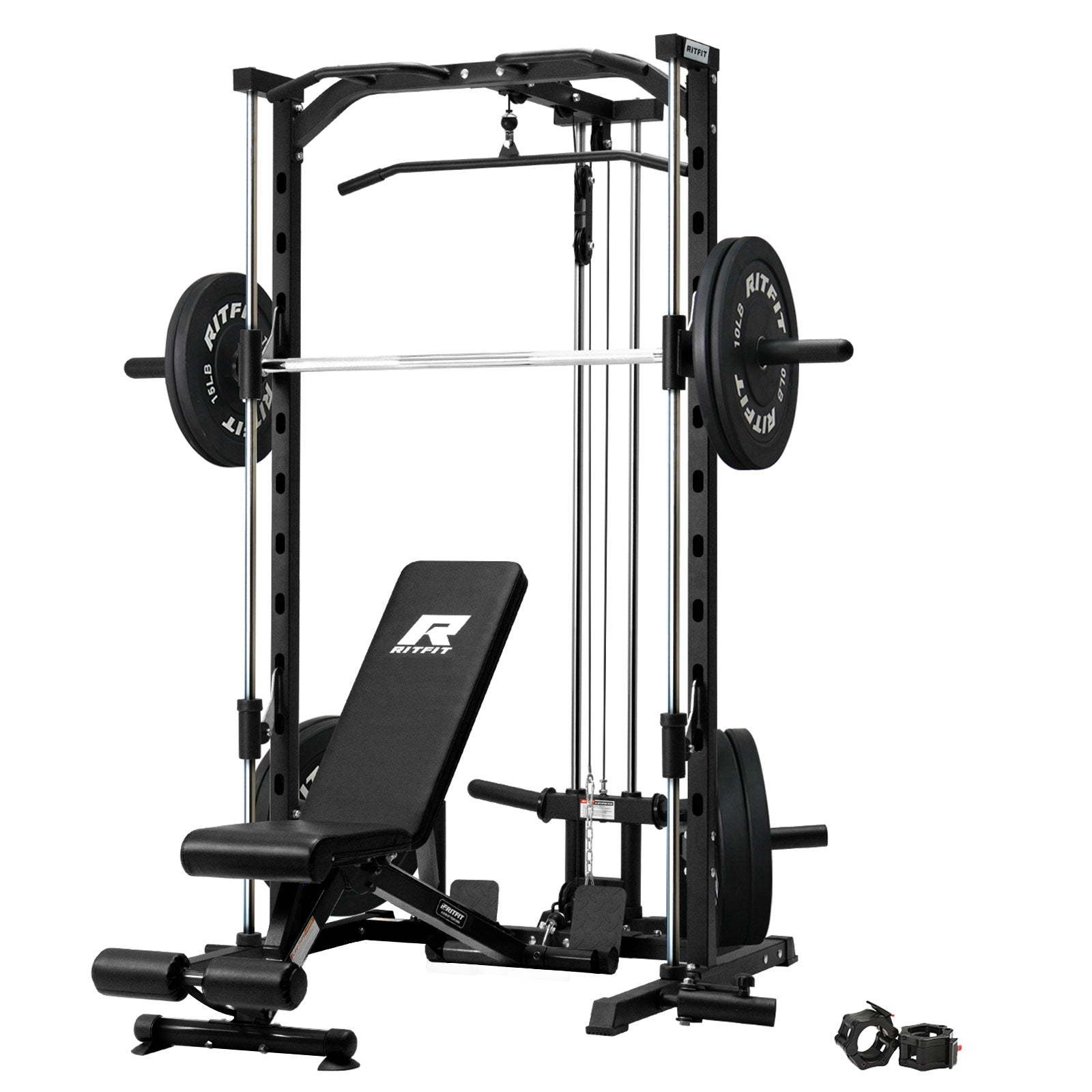 RitFit PSR05 2.0 Smith Machine Home Gym Package