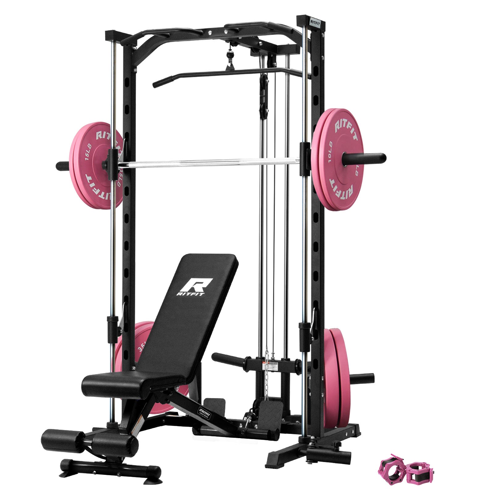 RitFit PSR05 2.0 Smith Machine Home Gym Package