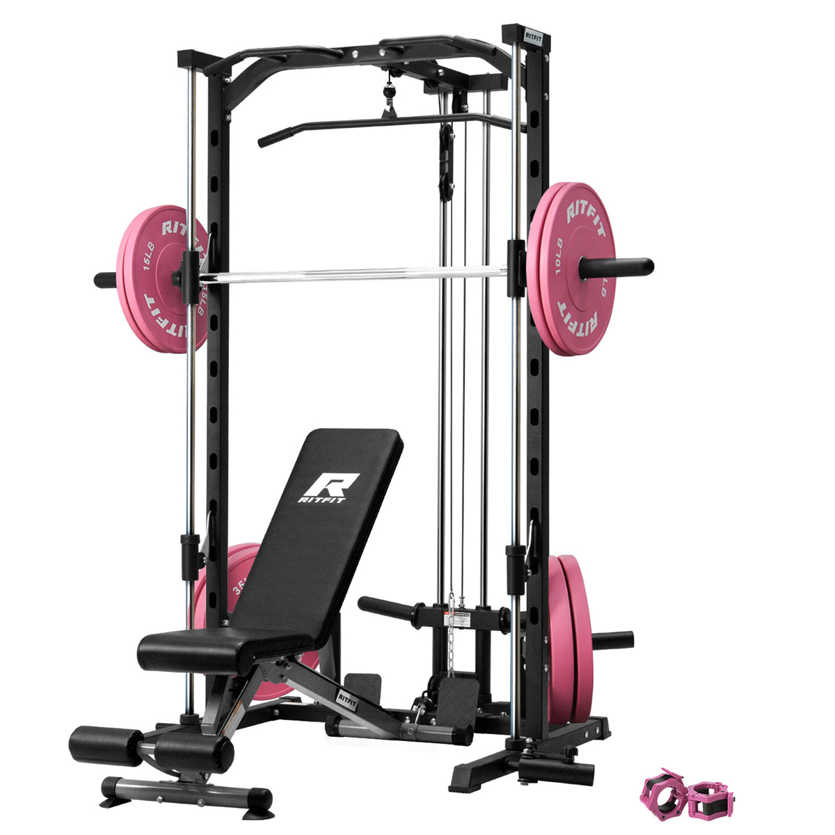 RitFit PSR05 2.0 Smith Machine Home Gym Package