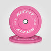 RitFit Pink Weight Plates Olympic Bumper Plates Weight Plates Fit 2