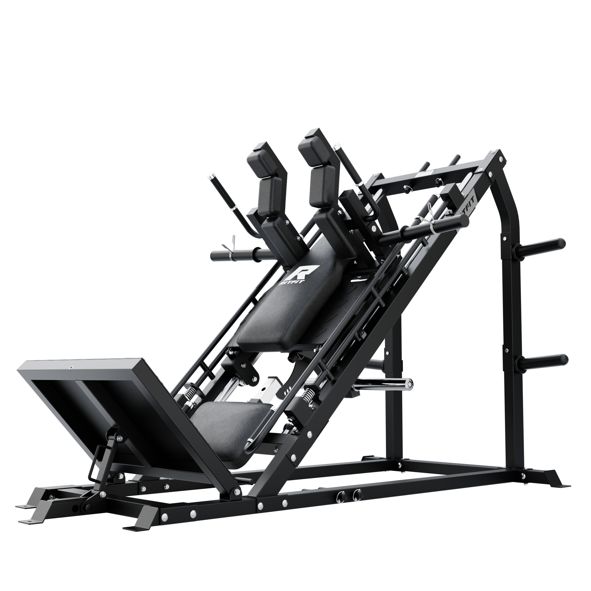 RitFit GAZELLE PRO 3-In-1 Leg Press and Hack Squat Machine