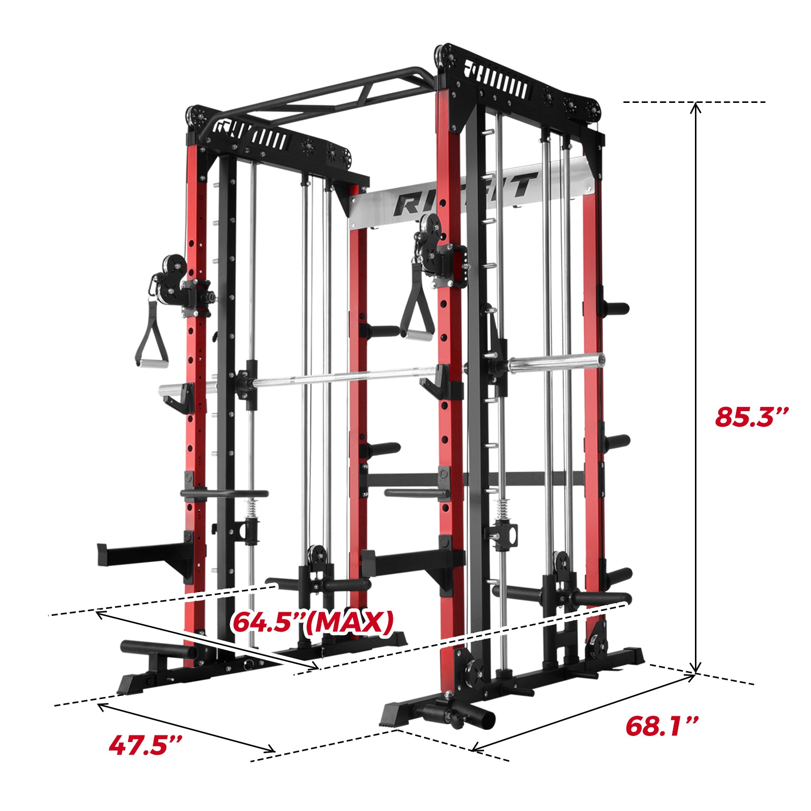 RitFit M1 Smith Machine Home Gym Package for professional training