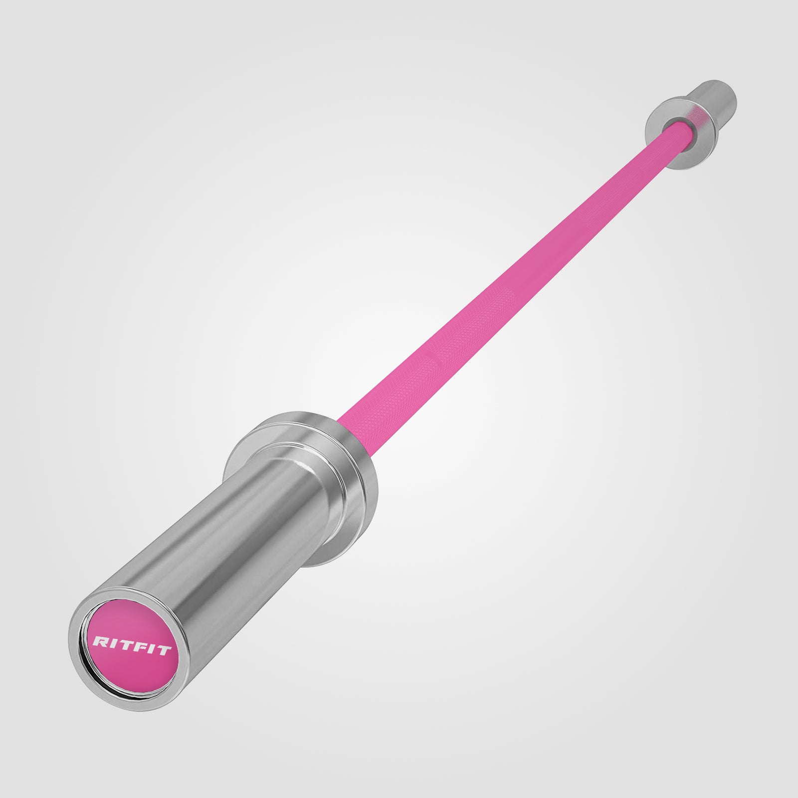 RitFit 4FT Pink Straight Training Bar, 2 Inch - RitFit