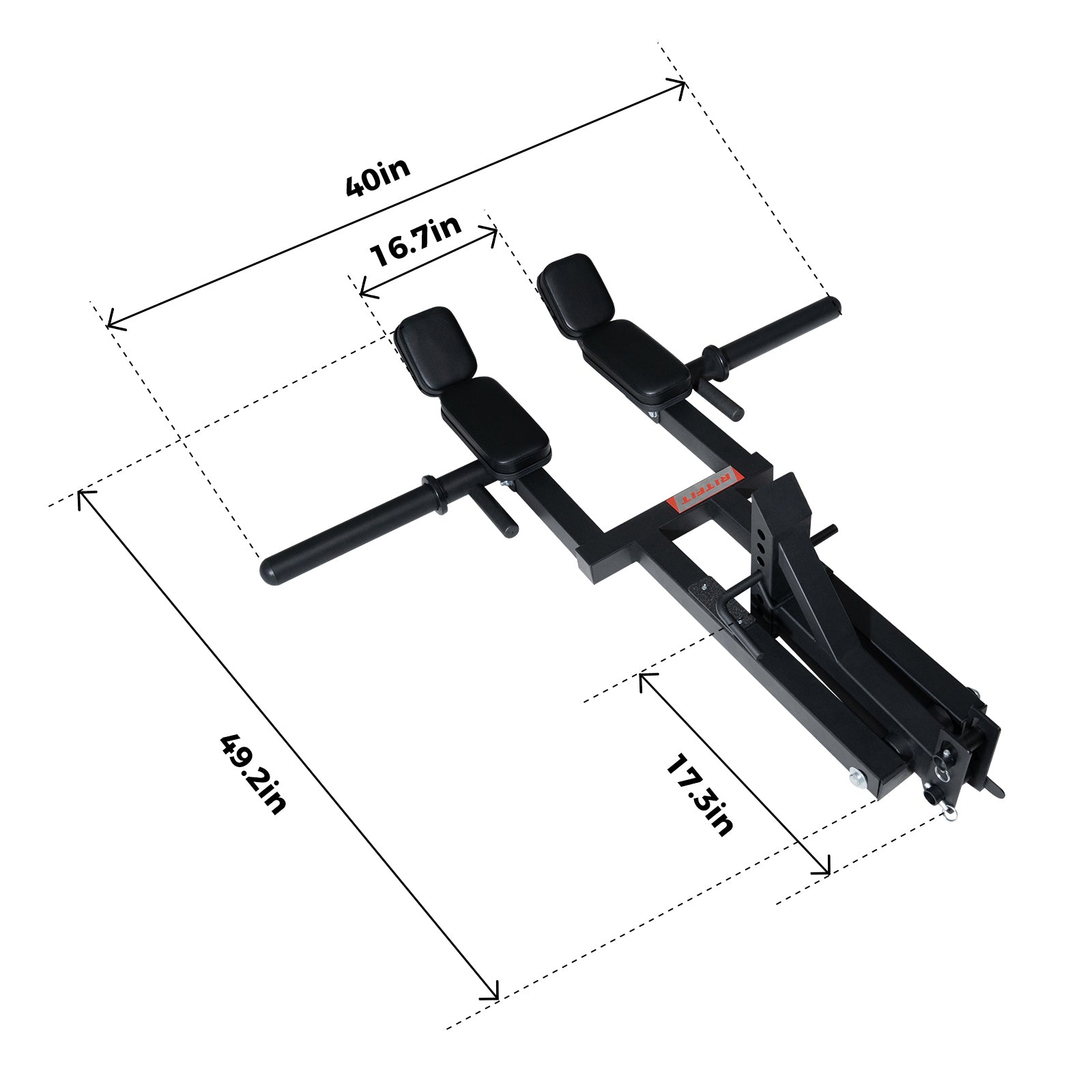 RitFit AT02 Hack Squat Rack Attachment - RitFit