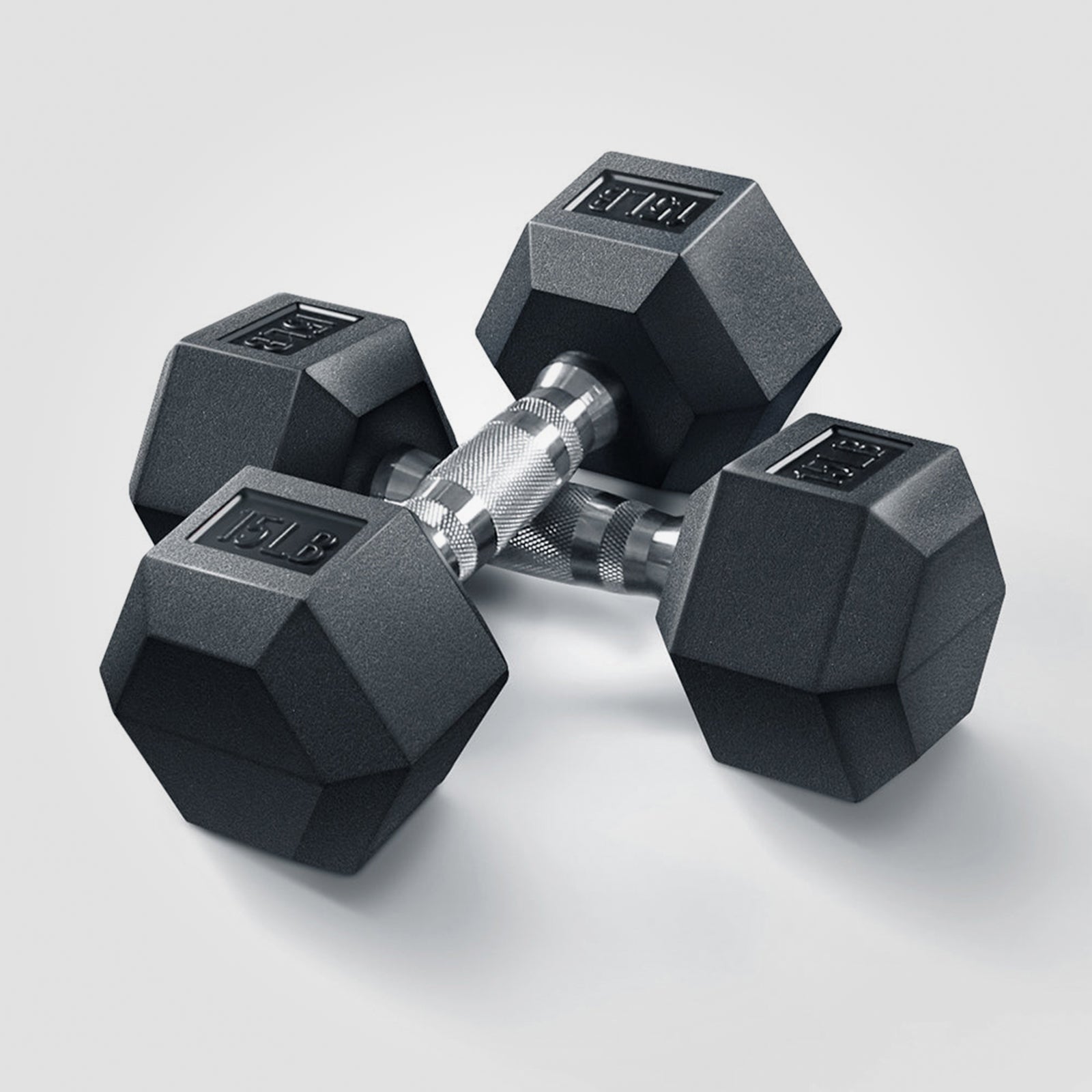 RitFit Rubber Hex Dumbbells - RitFit