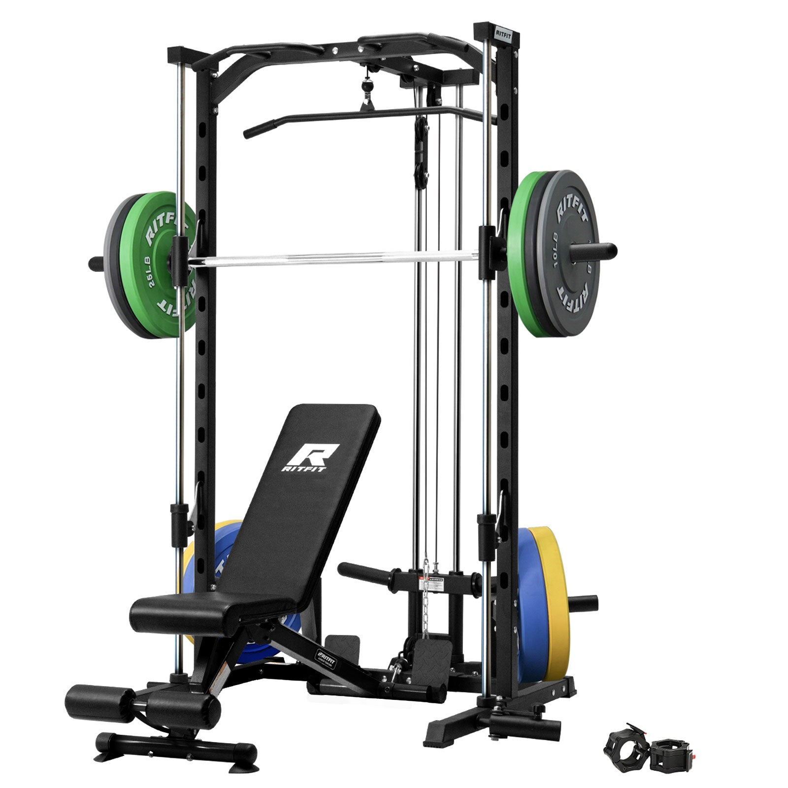 RitFit PSR05 2.0 Smith Machine Home Gym Package