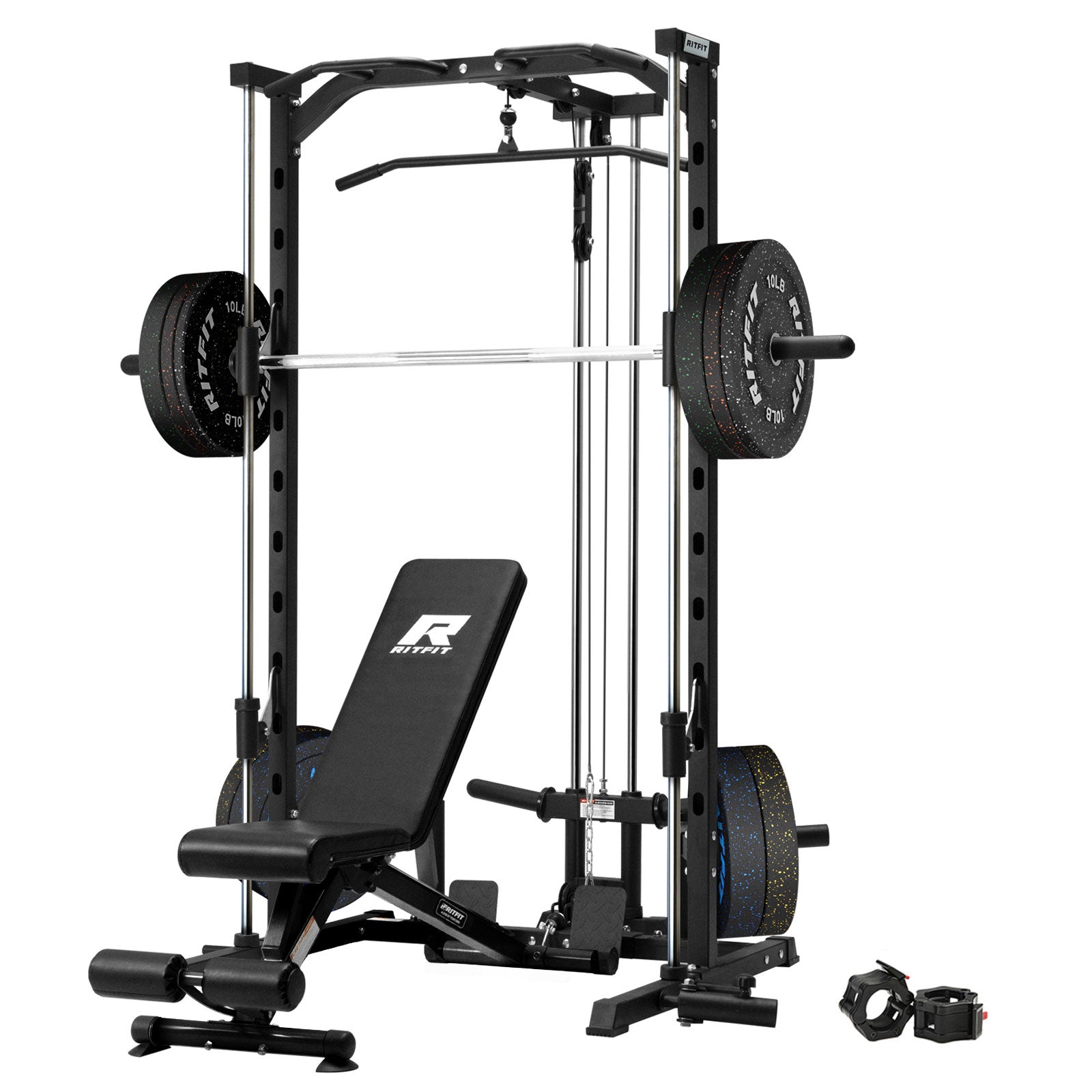 RitFit PSR05 2.0 Smith Machine Home Gym Package