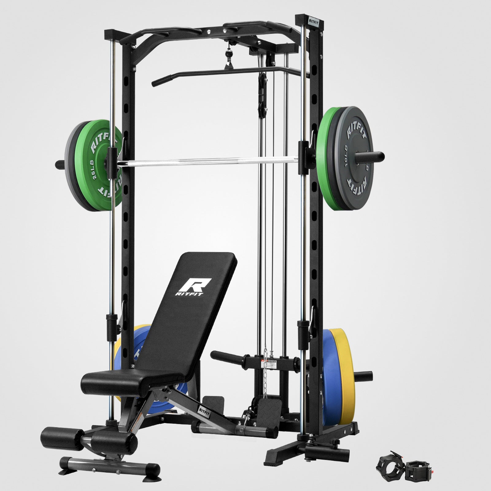 RitFit PSR05 2.0 Smith Machine Home Gym Package