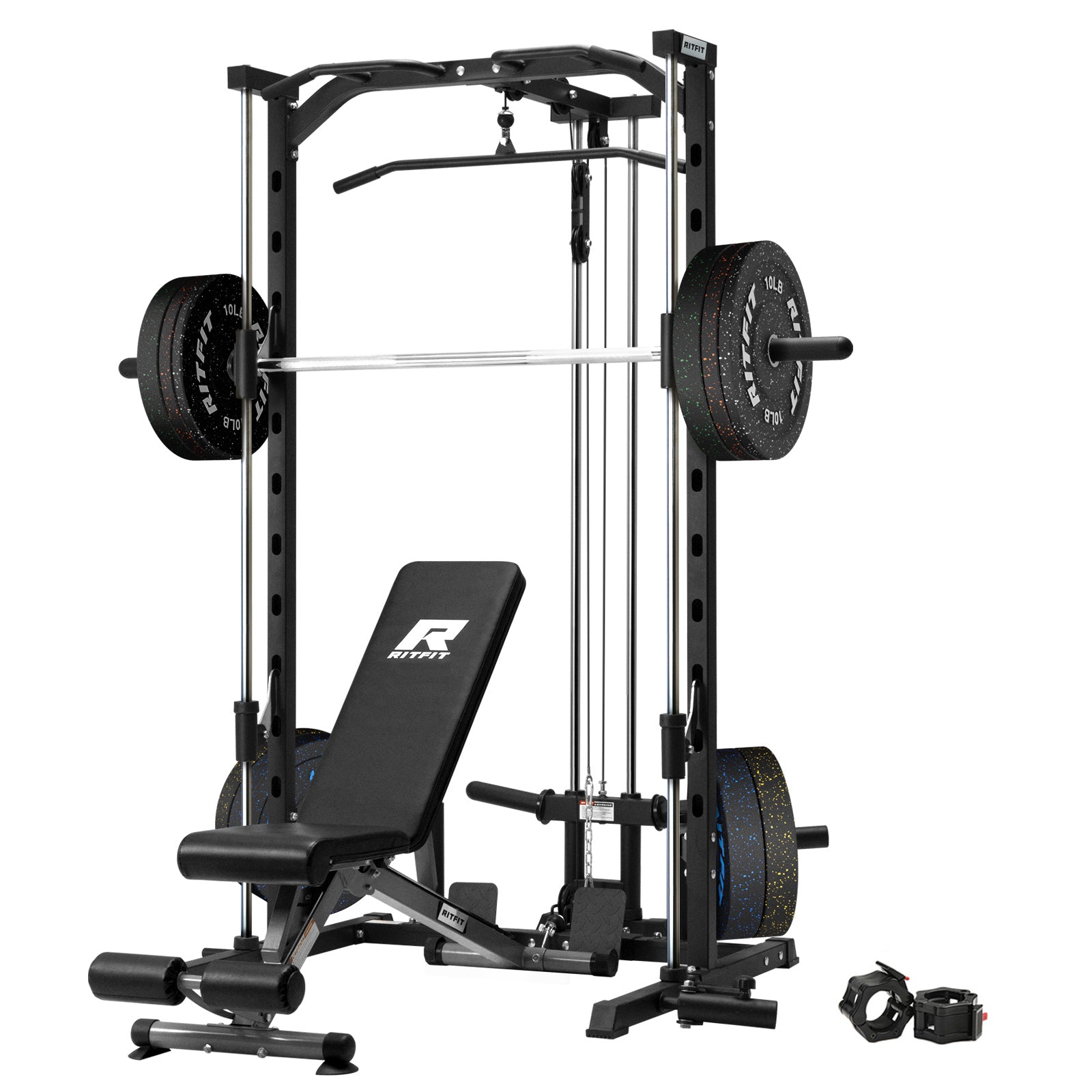 RitFit PSR05 2.0 Smith Machine Home Gym Package