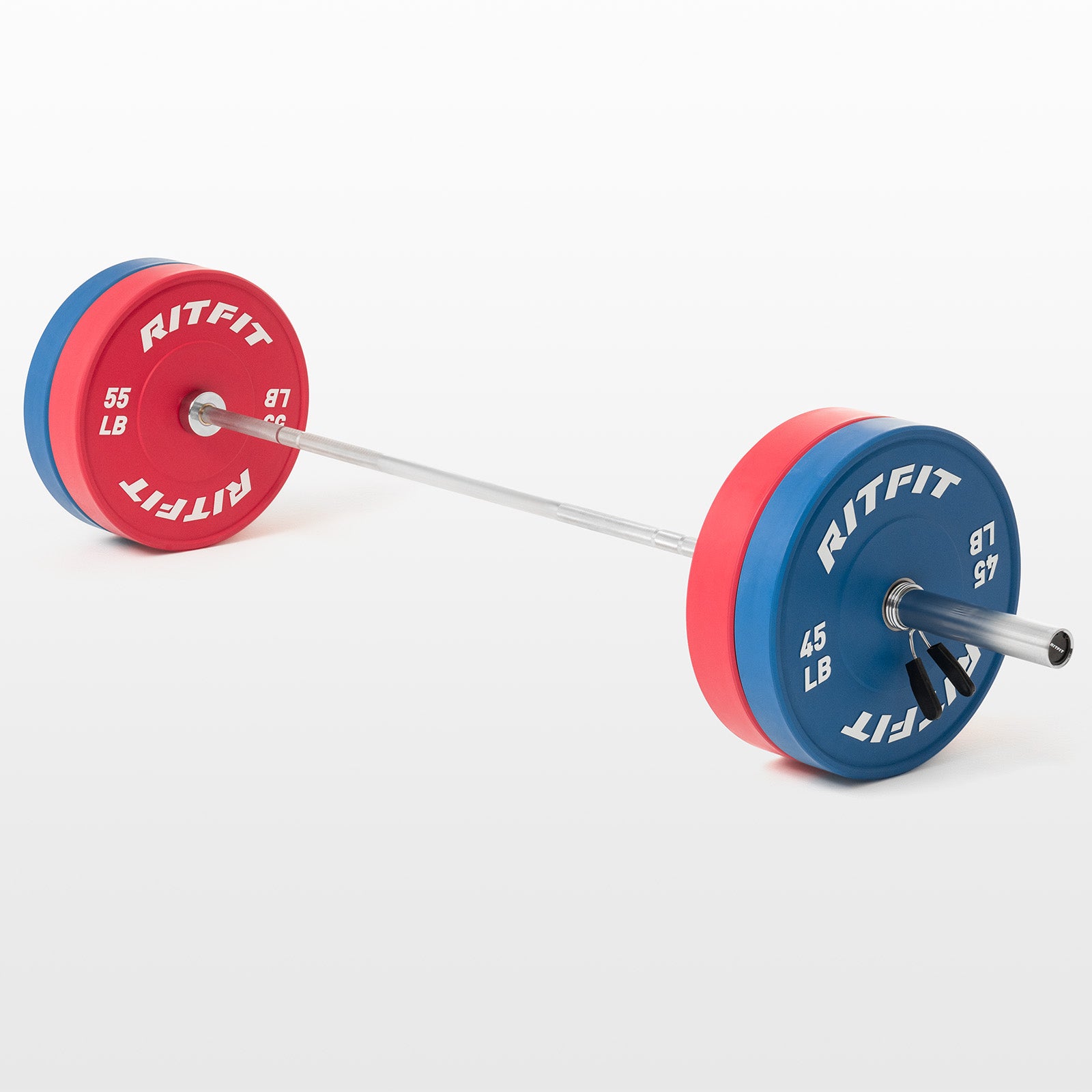 RitFit High-Grade Color Bumper Plates Olympic 2-Inch Rubber