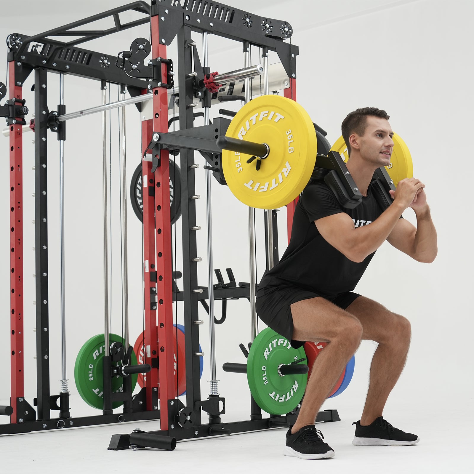 RitFit AT02 Hack Squat Rack Attachment for 2