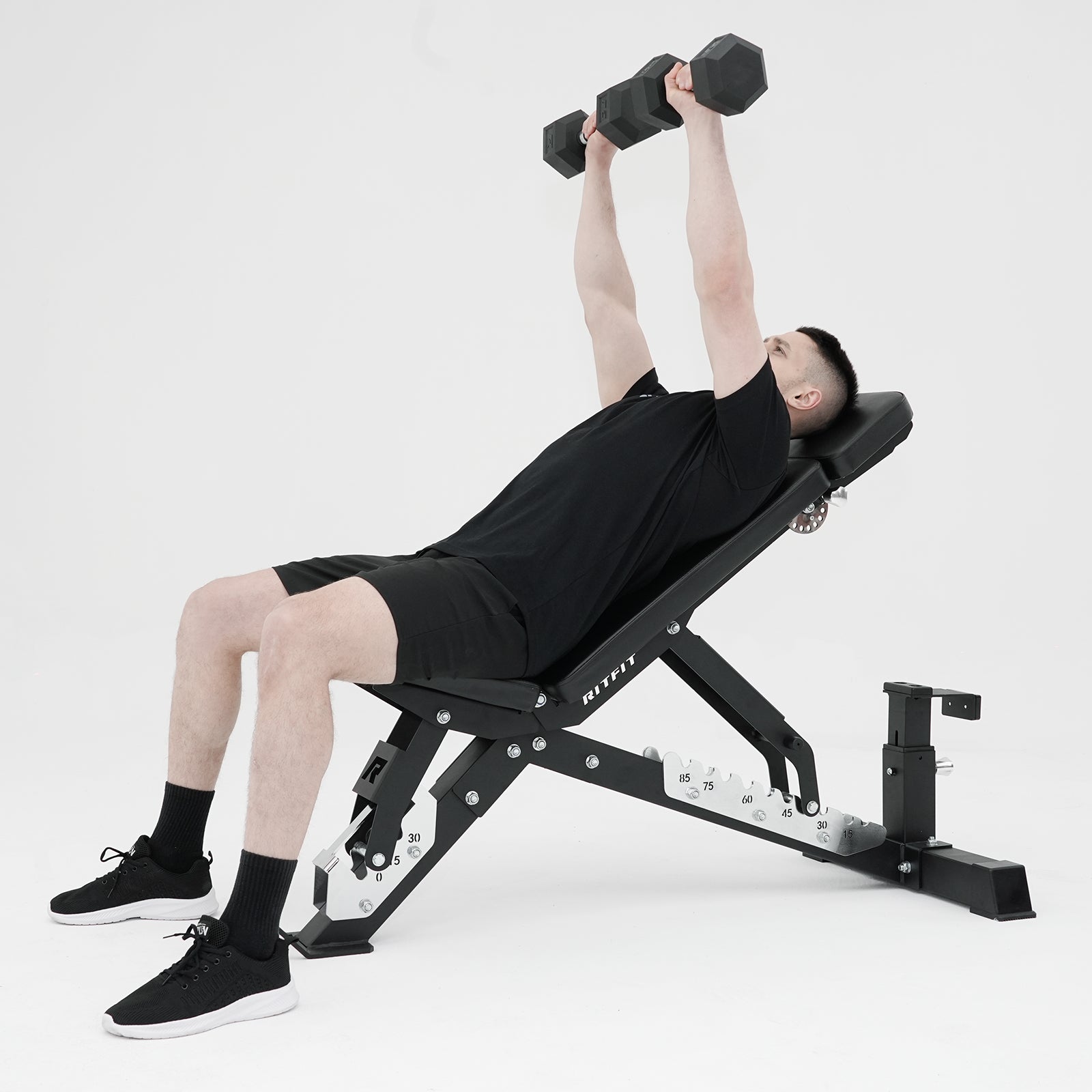 RitFit 3-Section Adjustable Weight Bench BWB02