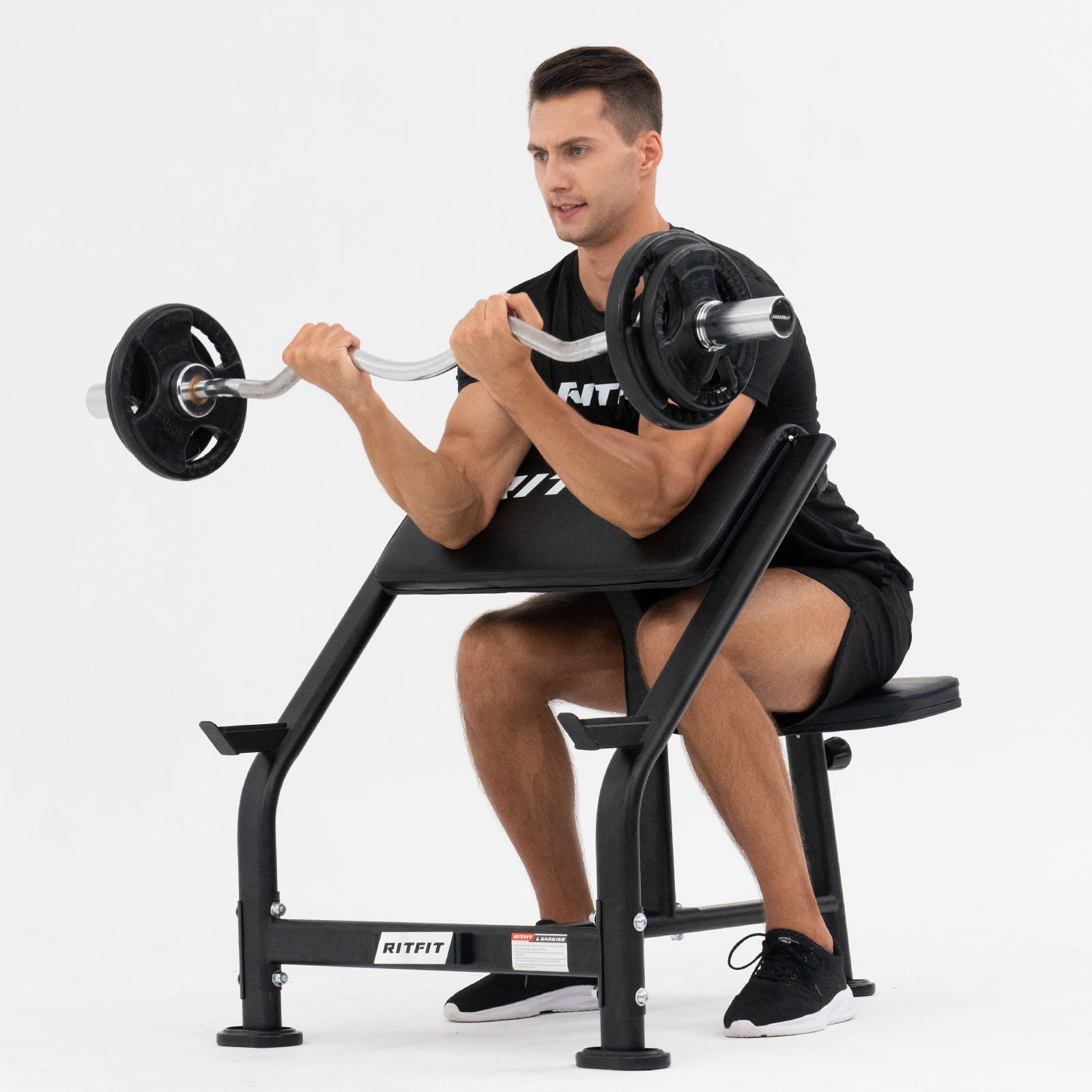 RitFit Preacher Curl Bench