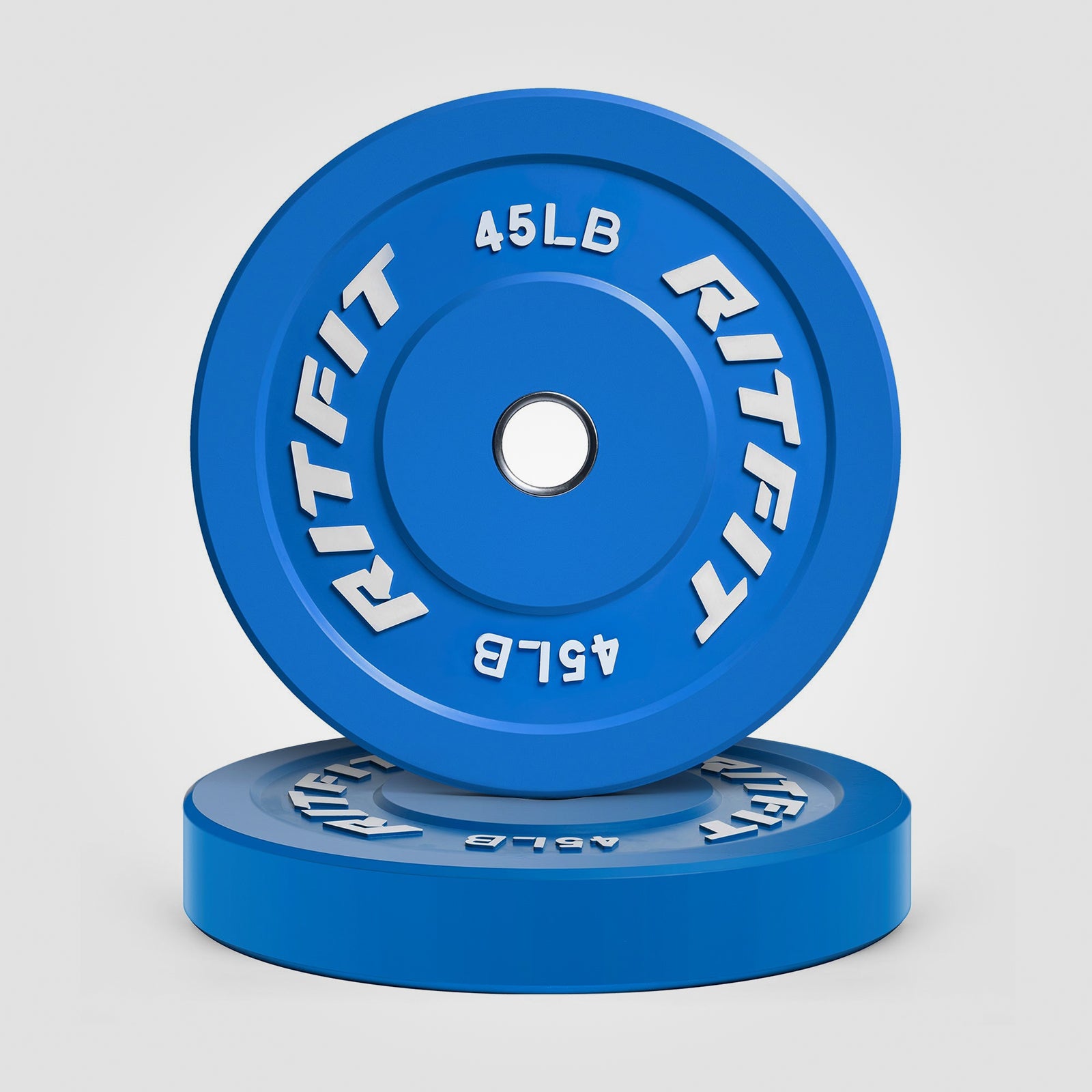 RitFit Color Bumper Plates Olympic 2-Inch Rubber - RitFit