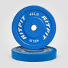 RitFit Color Bumper Plates Olympic 2-Inch Rubber