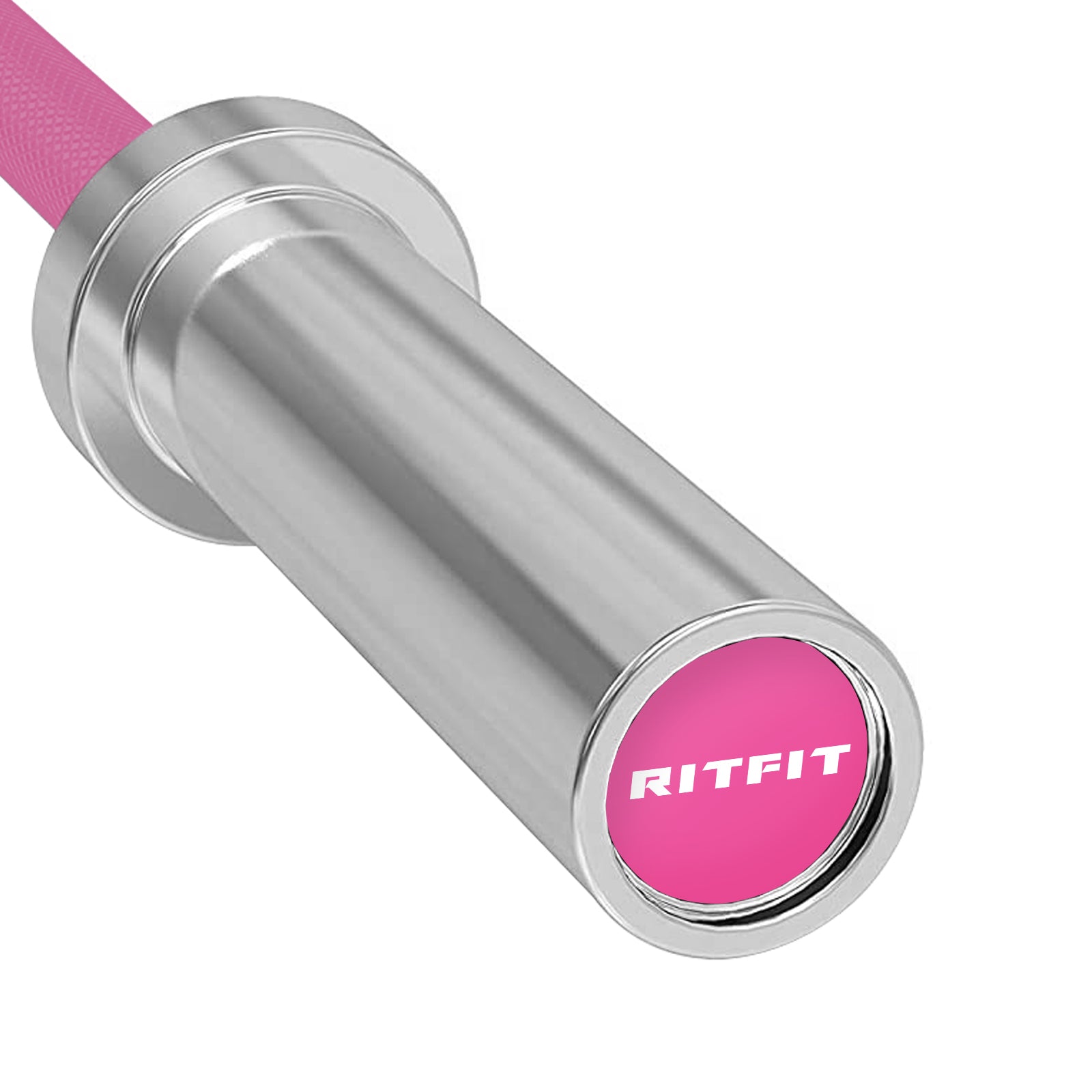 RitFit 4FT Pink Straight Training Bar, 2 Inch - RitFit