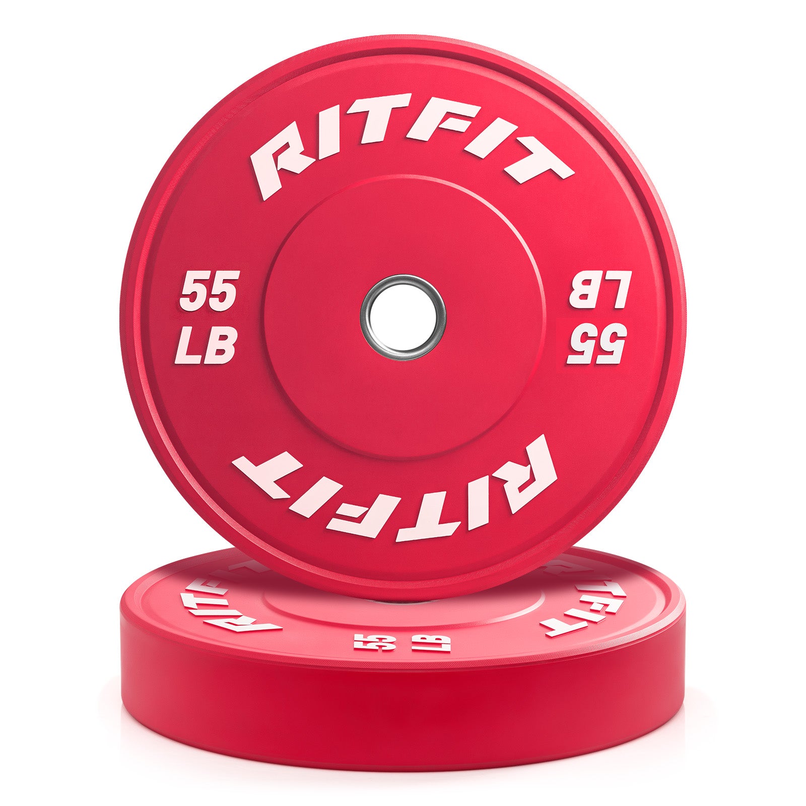 RitFit High-Grade Color Bumper Plates Olympic 2-Inch Rubber