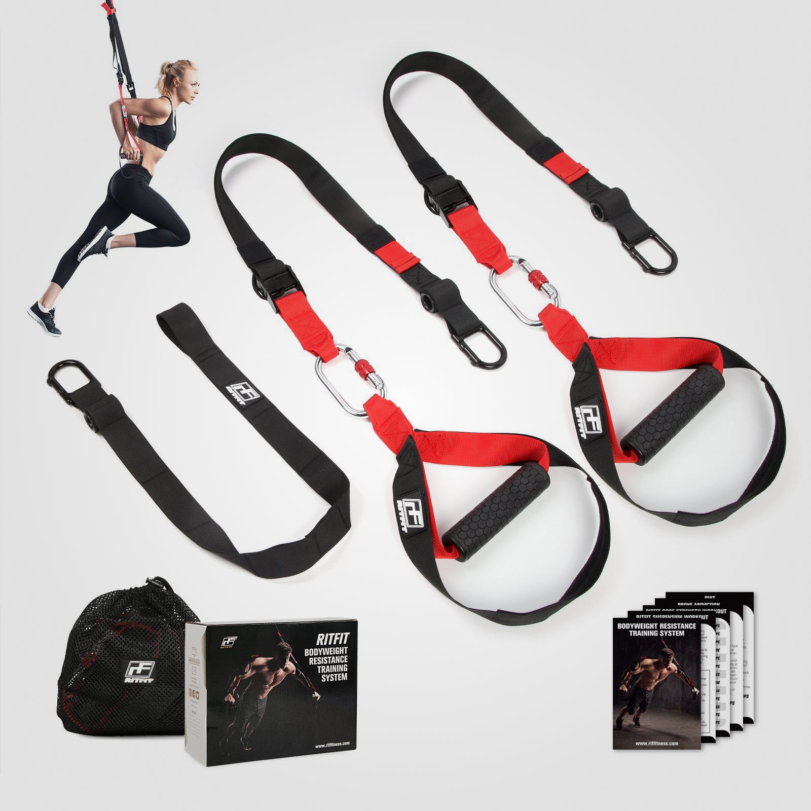 RitFit Suspension Straps with Door Anchors - RitFit