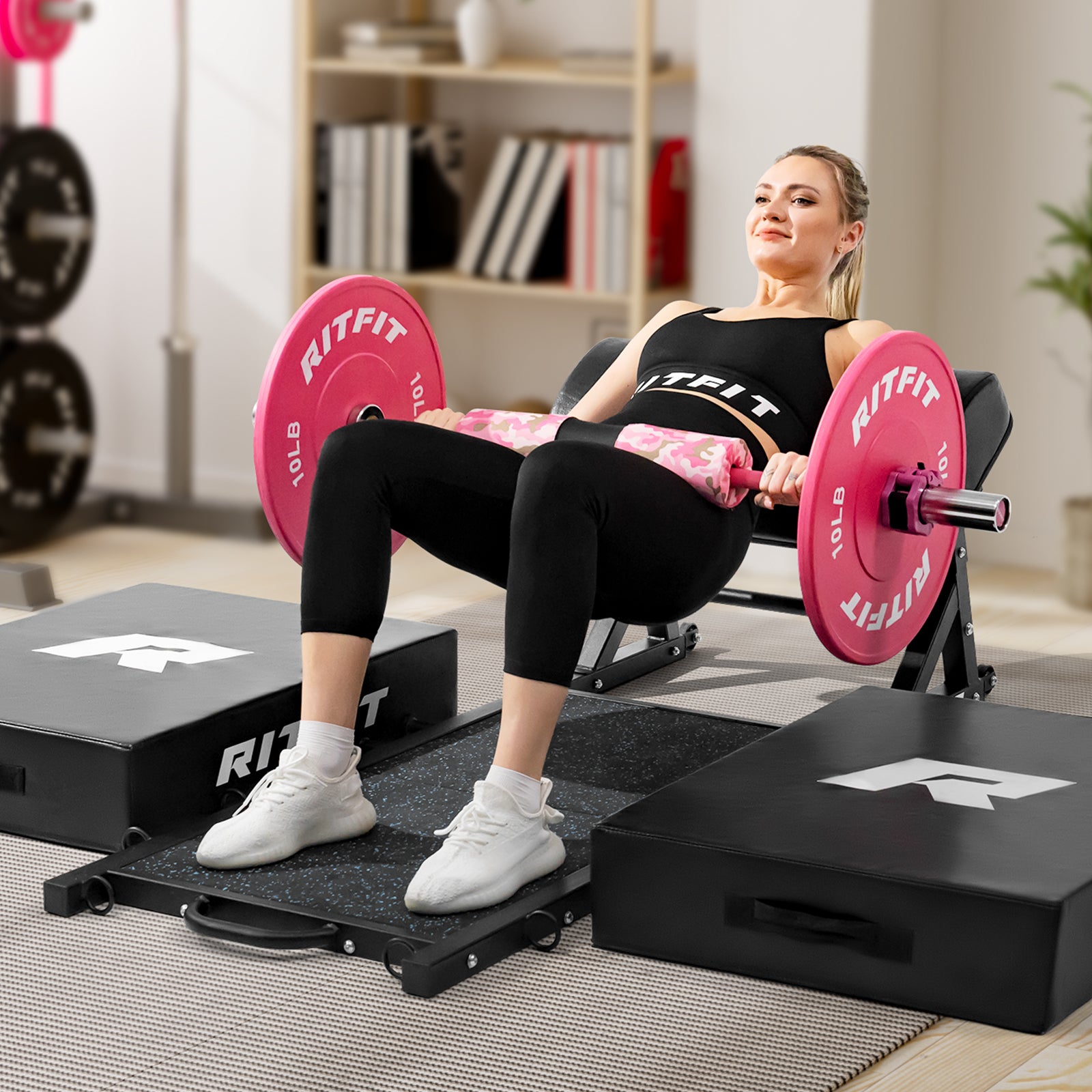 PHM01 Hip Thrust Machine - RitFit