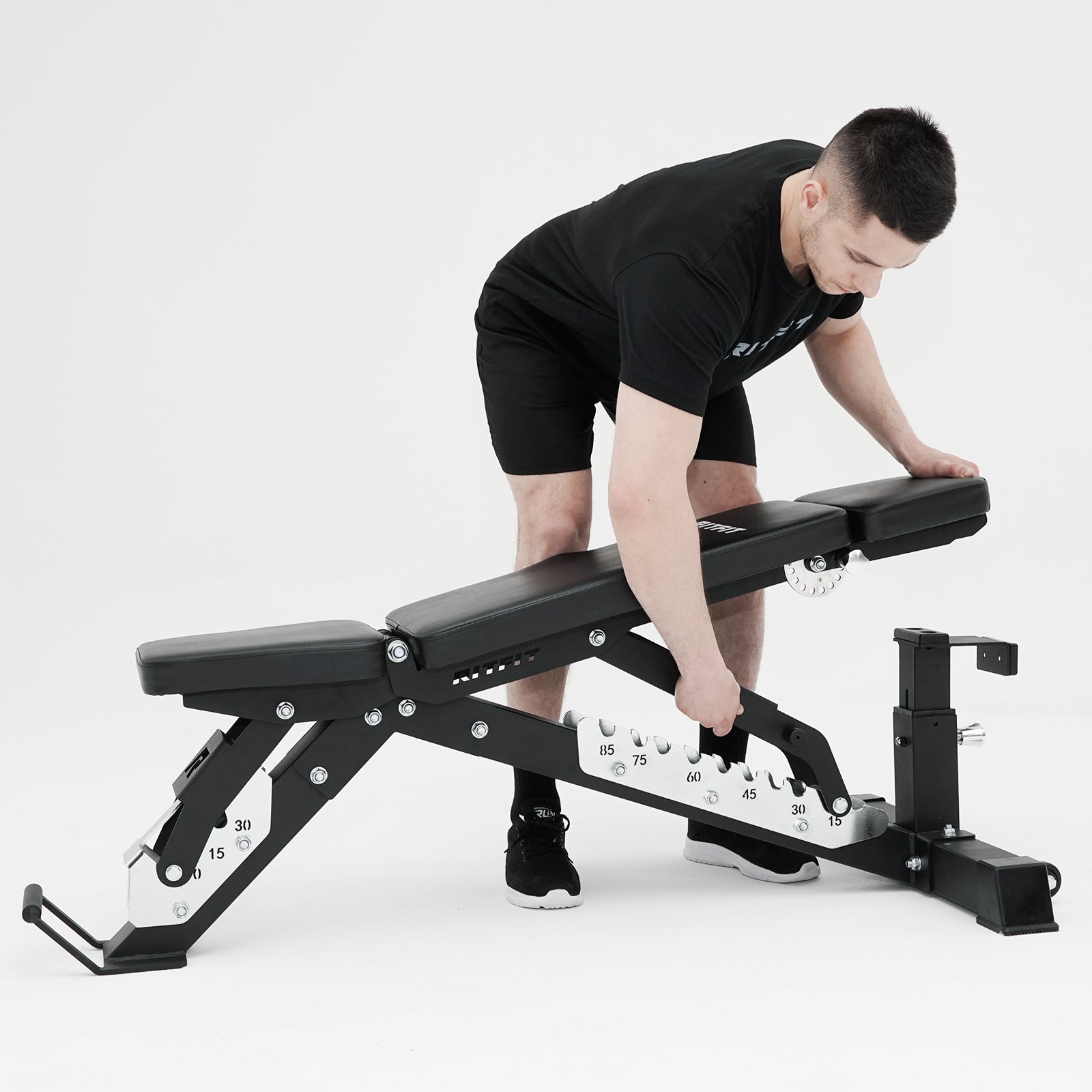 RitFit 3-Section Adjustable Weight Bench BWB02