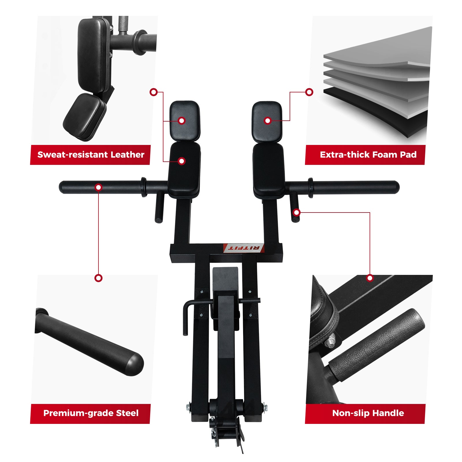 RitFit AT02 Hack Squat Rack Attachment - RitFit