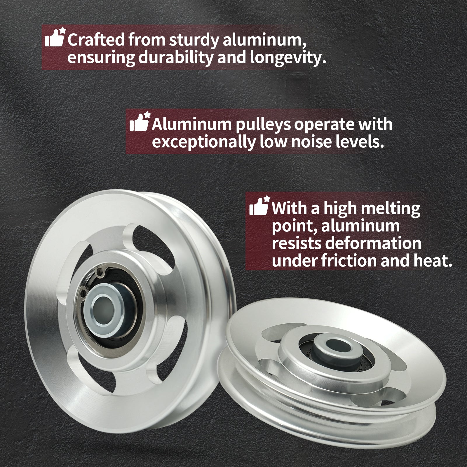 RitFit Rack Attachment Aluminum Pulley Set