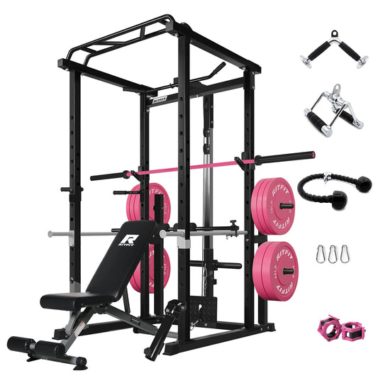 RitFit P6 All-In-One Pink Home Gym Package