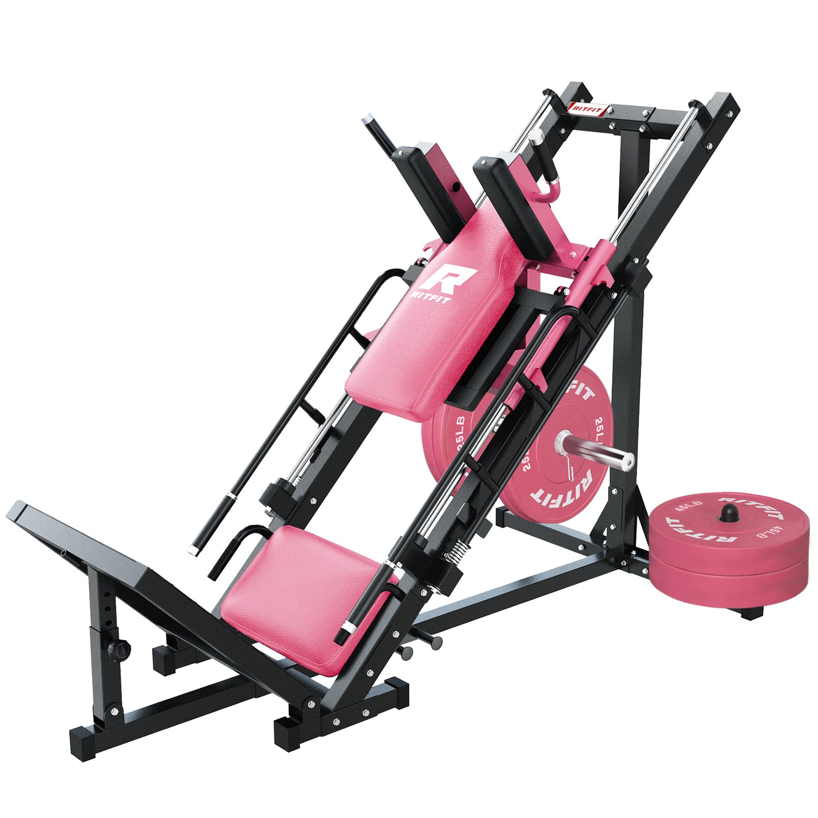 RitFit BLP01 Full Leg Workout Package 3-In-1 Leg Press, Hack Squat, and Calf Raise Set